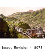 #18073 Picture Of The Villages Vulpera And Fetan Lower Engadine Grisons Switzerland