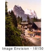 #18150 Photo Of The Sawmill In Rosenlaui Bernese Oberland Switzerland