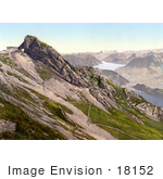 #18152 Photo Of Pilatus Mountain Looking Towards Glarnisch Glarus Alps Switzerland