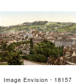 #18157 Photo Of St Gall Switzerland As Seen From Rosenberg