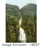 #18237 Photo Of Cascades Of The Giessbach Falls Waterfall Through A Forest Brienz Bernese Oberland Switzerland