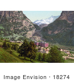 #18274 Photo Of Grindelwald Village Swiss Alps Bernese Oberland Switzerland