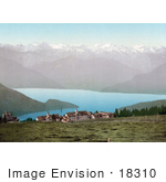 #18310 Photo Of A Village Near Lucerne Lake Rigi Kaltbad Rigi Switzerland
