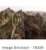 #18329 Photo Of The Path On The Tomlishorn Of Mount Pilatus Switzerland