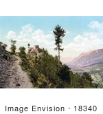 #18340 Photo Of The Ruins Of The Castle Saviese Valais Switzerland