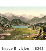 #18343 Photo Of Cavloccio Lake Swiss Alps Grisons Switzerland