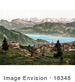#18348 Photo Of Kaltbad Railway Swiss Alps Rigi Switzerland