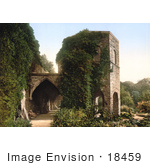 #18459 Photo Of The Old Tower At St Bavon Abbey In Ghent Belgium
