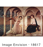 #18617 Photo Of The Annunciation Mary Mother Of Jesus And Archangel Gabriel