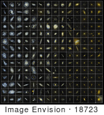 #18723 Photo Of A Collection Of Galaxies