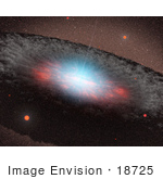 #18725 Photo Of A Black Hole In The Center Of A Galaxy