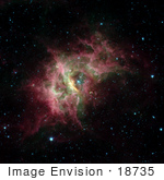 #18735 Photo Of The Rcw 49 Nebula In The Centaurus Constellation