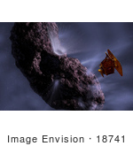 #18741 Photo Of Deep Impact'S Encounter With Comet Tempel 1