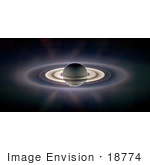 #18774 Photo Of An Eclipse Of Saturn And The Sun