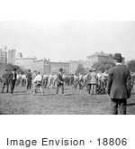 #18806 Photo Of Men Playing Tug Of War At Columbia University