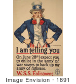 #1891 Uncle Sam - I Am Telling You