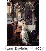 #19001 Photo Of A Man And Woman Embracing And Kissing Passionately Romeo And Juliet