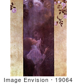 #19064 Photo Of Lovers Embracing About To Engage In A Passionate Kiss By Gustav Klimt
