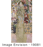 #19081 Photo Of A Portrait Of Maria Munk By Gustav Klimt