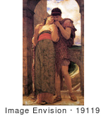 #19119 Photo Of A Couple Embracing Wedded By Frederic Lord Leighton