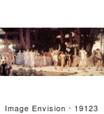 #19123 Photo Of The Daphnephoria By Frederic Lord Leighton