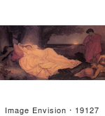 #19127 Photo Of Cymon And Iphigenia By Frederic Lord Leighton