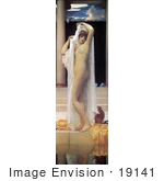 #19141 Photo Of A Nude Woman Undressing By A Pool The Bath Of Psyche By Frederic Lord Leighton