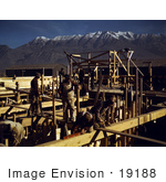 #19188 Photo Of Construction Workers Constructing A New Mill Geneva Utah 1942