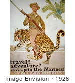 #1928 Travel? Adventure? Answer - Join The Marines!
