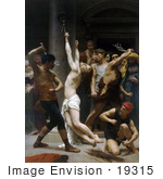 #19315 Photo Of The Flagellation Of Our Lord Jesus Christ By William-Adolphe Bouguereau