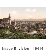 #19416 Photo Of The Town Of Krems In Lower Austria Austro-Hungary