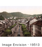 #19513 Photo Of The Roads In Carlsbad Karlovy Vary Bohemia Czech Republic