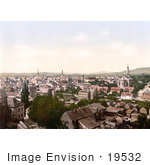 #19532 Photo Of A Cityscape Of Liberec Reichenberg Bohemia Czech Republic