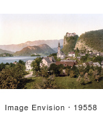 #19558 Photo Of Veldes And The Bled Castle On Lake Bled Upper Carniola Slovenia