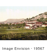 #19567 Photo Of The Village Of Postojna Postumia Adelsberg In Carniola Slovenia