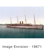#19671 Photo Of The Kaiser Wilhlem Ii Steamship