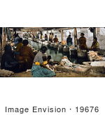 #19676 Photo Of Women Gathered To Do Laundry In Mexico City Mexico