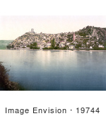 #19744 Photo Of The Waterfront Village Of Pocitelj On The Neretva River In Herzegowina