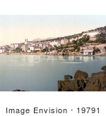 #19791 Photo Of The Waterfront Village Of Volosko Volosco Volosca Opatija On The Kvarner Gulf In Istria Croatia