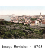 #19798 Photo Of The Coastal City Of Mali Losinj Lussinpiccolo Istria Croatia