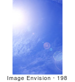 #198 Photograph Of A Sunny Blue Sky