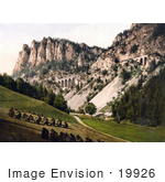 #19926 Stock Picture Of Harvested Hay Near The Semmering Railway To Krausel Krause Styria Austria
