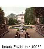 #19932 Stock Picture Of Reflecting Pools At Castle Hellbrunn In Salzburg Austria