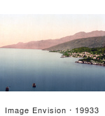 #19933 Stock Picture Of The Town Of Opatija Abbazia Sankt Jakob On The On The Adriatic Coast In Croatia