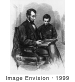 #1999 President Lincoln With Son Tad