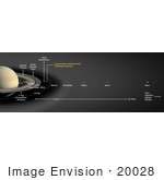#20028 Stock Photography Of The Rings Of Saturn And Icy Moons