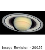 #20029 Stock Photography Of Saturn And Its Rings