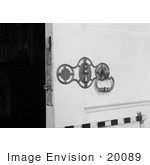 #20089 Stock Photo: Ring Door Handle And Escutcheon At Poplar Hill