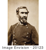 #20123 Stock Photography: Confederate General Braxton Bragg