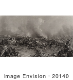 #20140 Stock Photography: Union And Confederate Troops At The Battle Of Gettysburg